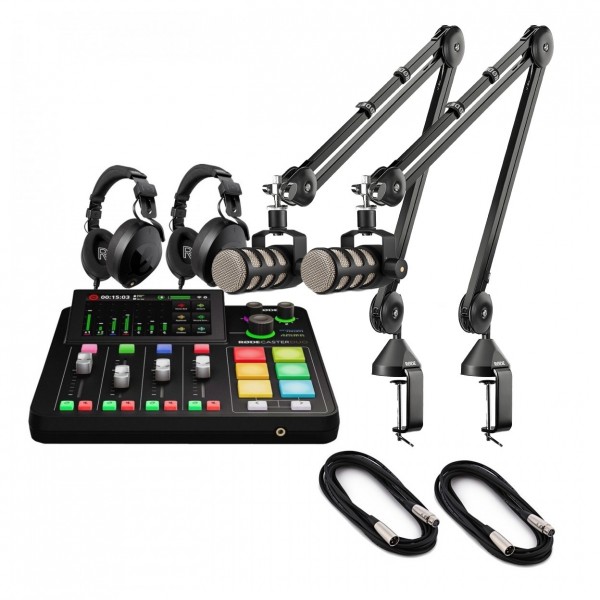 Rode Two-Person Podcasting Bundle - Full Bundle