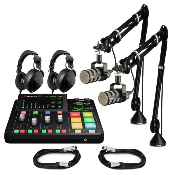 Rode Two-Person Podcasting Bundle - Full Bundle