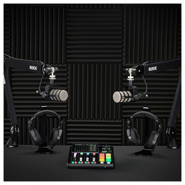 Rode Two-Person Podcasting Bundle - Lifestyle