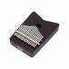 LP Kalimba Pentatonic, Deep Cherry stain Oak Body 17 note C scale