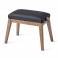 K&M 13940 Piano Bench, Walnut and Black, Vinyl