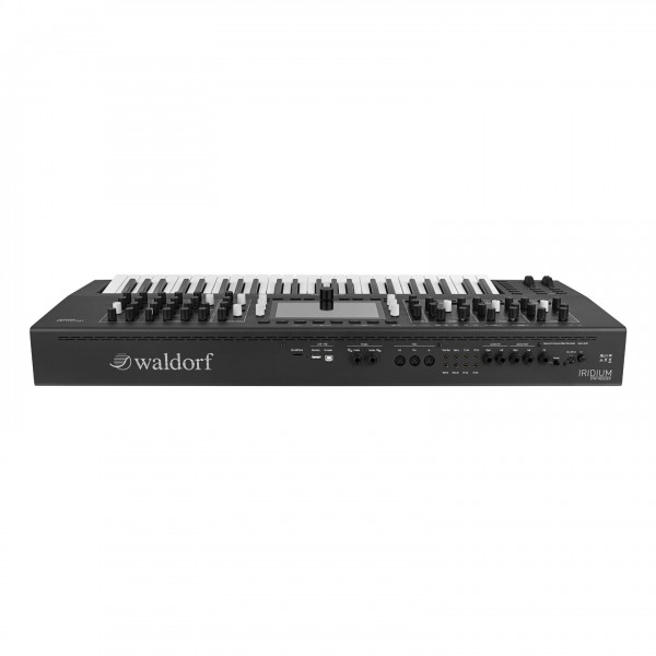 Iridum Polyphonic Synthesizer with Keys - Rear