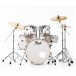 Pearl Export EXX 20'' Fusion Drum Kit, Slipstream White - Front