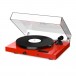 Pro-Ject Juke Box E1 Turntable, Red with Record