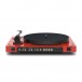 Pro-Ject Juke Box E1 Turntable, Red Rear View