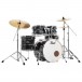 Pearl Export EXX 20'' Fusion Drum Kit, Graphite Silver Twist