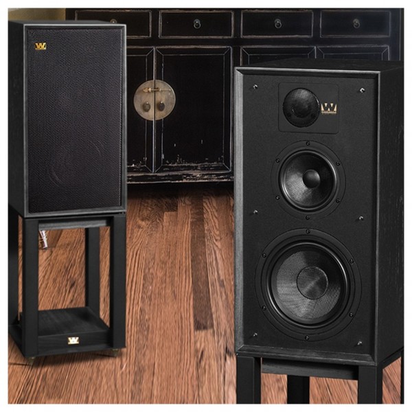 Wharfedale Linton Heritage, black - lifestyle