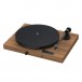 Pro-Ject Juke Box E1 Turntable, Walnut Above / No Dust Cover