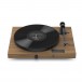 Pro-Ject Juke Box E1 Turntable, Walnut Front View