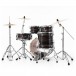 Pearl Export EXX 20'' Fusion Drum Kit, Metallic Amethyst Twist - Rear Angle 2