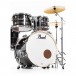 Pearl Export EXX 20'' Fusion Drum Kit, Metallic Amethyst Twist - Bass Drum Detail