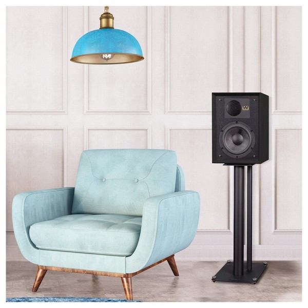 Wharfedale Denton 85 Speakers, Black Oak - lifestyle