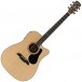 Alvarez AD60CE Dreadnought Electro Acoustic Guitar, Natural