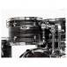 Pearl Export EXX 22'' Rock Drum Kit, Graphite Silver Twist - Mid Tom