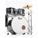 Pearl Export EXX 22'' Rock Drum Kit, Graphite Silver Twist - Bass Drum