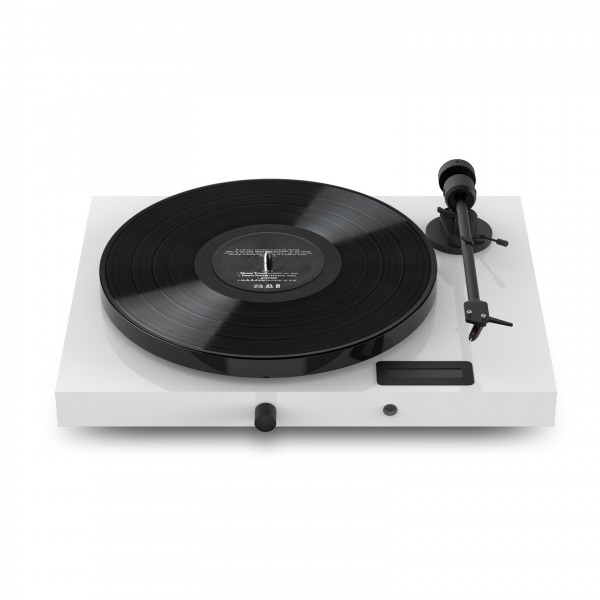 Pro-Ject Juke Box E1 Turntable, White - Top-down