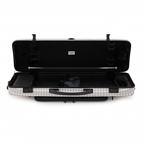 BAM Cabourg Hightech Oblong Violin Case, Black, Limited Edition