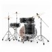 Pearl Export EXX 20'' Fusion Drum Kit w/Free Stool, Graphite Silver