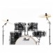 Pearl Export EXX 20'' Fusion Drum Kit w/Free Stool, Graphite Silver