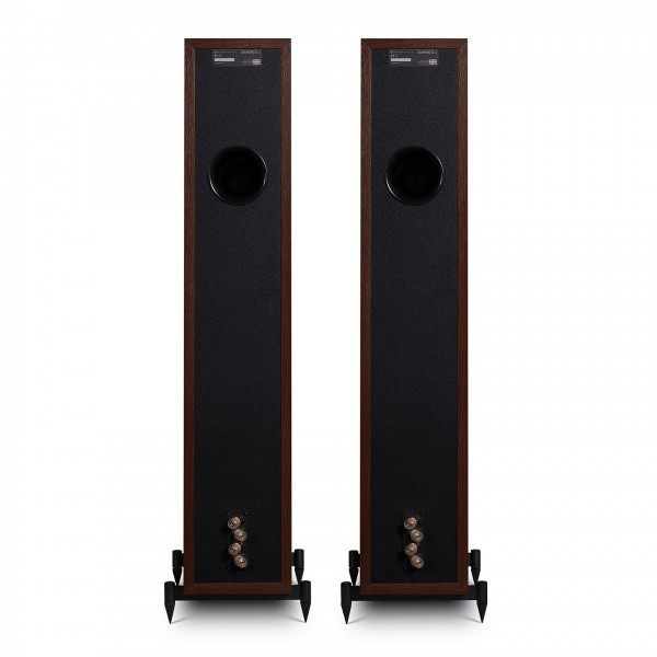Wharfedale Diamond 12.3 Floorstanding Speaker (Pair), Pearl Walnut Back View