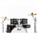 Pearl Export EXX 22'' Rock Drum Kit, Metallic Amethyst Twist - Rack Toms