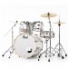Pearl Export EXX 22'' Am. Fusion Drum Kit, Slipstream White - Front Angle 2
