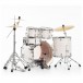 Pearl Export EXX 22'' Am. Fusion Drum Kit, Slipstream White - Rear Angle