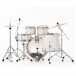 Pearl Export EXX 22'' Am. Fusion Drum Kit, Slipstream White - Rear