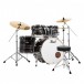 Pearl Export EXX 22''-Rock-Drumset mit Gratis-Drummersitz, Metallic Amethyst