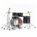 Pearl Export EXX 22'' Am. Fusion Drum Kit,Graphite Silver Twist - Rear Angle