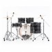Pearl Export EXX 22'' Am. Fusion Drum Kit,Graphite Silver Twist - Rear