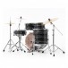 Pearl Export EXX 22'' Am. Fusion Drum Kit,Graphite Silver Twist - Rear Angle 2