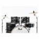 Pearl Export EXX 22'' Am. Fusion Drum Kit,Graphite Silver Twist - Rack Toms