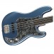 Fender Tony Franklin Fretless Precision Bass, Lake Placid Blue - Body View