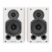 Wharfedale Diamond 9.1 Bookshelf Speakers (Pair), White - Front View