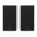 Wharfedale Diamond 9.1 Bookshelf Speakers (Pair), White - Front View w/ Grille Attached