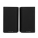 Wharfedale Diamond 9.1 Bookshelf Speakers (Pair), Carbon Fibre - Front w/ Grille Attached