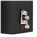 Wharfedale Diamond 9.1 Bookshelf Speakers (Pair), Carbon Fibre - Binding Posts