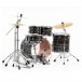 Pearl Export EXX 22'' Am. Fusion Drum Kit, Metallic Amethyst Twist - Rear Angle