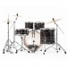 Pearl Export EXX 22'' Am. Fusion Drum Kit, Metallic Amethyst Twist - Rear