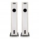 Wharfedale Diamond 12.3 Floorstanding Speaker (Pair), Light Oak Back View