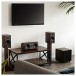 Wharfedale Diamond SW-150 Subwoofer, Walnut - in home cinema with Diamond 9.1 and 9.CS Speakers