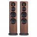 Wharfedale Evo 4.3 Floorstanding Speakers (Pair), Walnut Front View 2