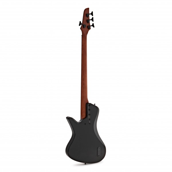 G4M 972 Fanned Fret Bass Guitar, Red Burl Burst