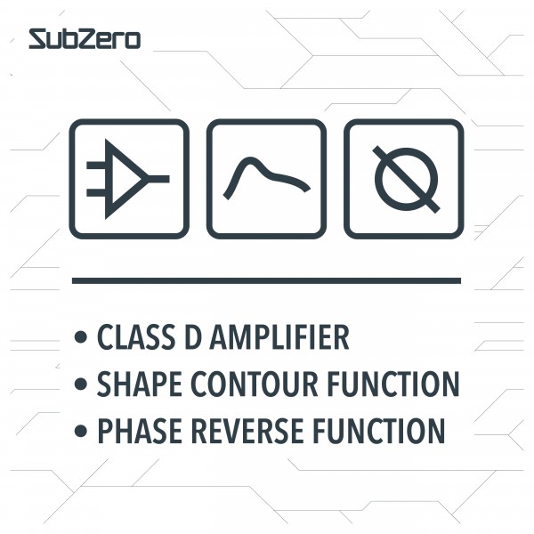 SubZero D-series 12" Active DSP Speaker & 18" Active Subwoofer