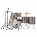 Pearl Roadshow 6pc Drum Kit w/Sabian Cymbals, Bronze Metallic - Rear Angle