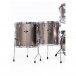 Pearl Roadshow 6pc Drum Kit w/Sabian Cymbals, Bronze Metallic - Floor Toms