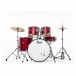 Pearl Roadshow 5pc USA Fusion Kit w/Sabian Cymbals, Matte Red