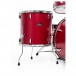 Pearl Roadshow 5pc USA Fusion Kit w/3 Sabian Cymbals, Matte Red