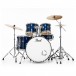 Pearl Roadshow 6pc Drum Kit w/Sabian Cymbals, Royal Blue Metallic - Front